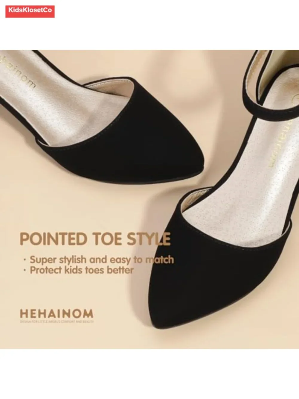 Girls Dress Shoes High Heels Sandals Ankle Strap Mary Jane Wedding Party Pump